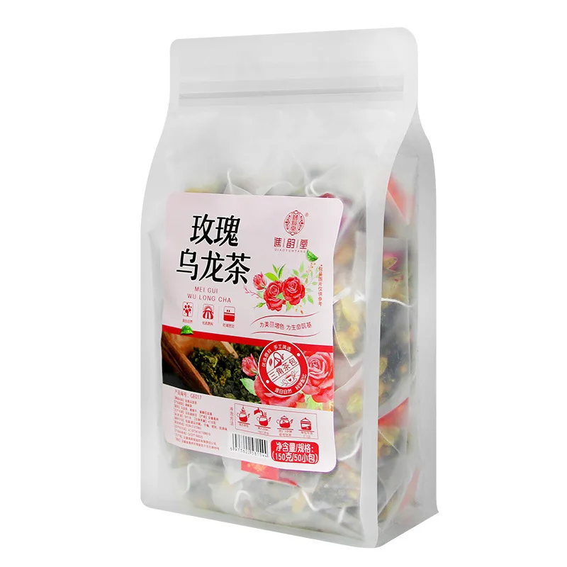 Чайный пакетик Rose Oolong Цветочный нектар ароматизированный чай для красоты и