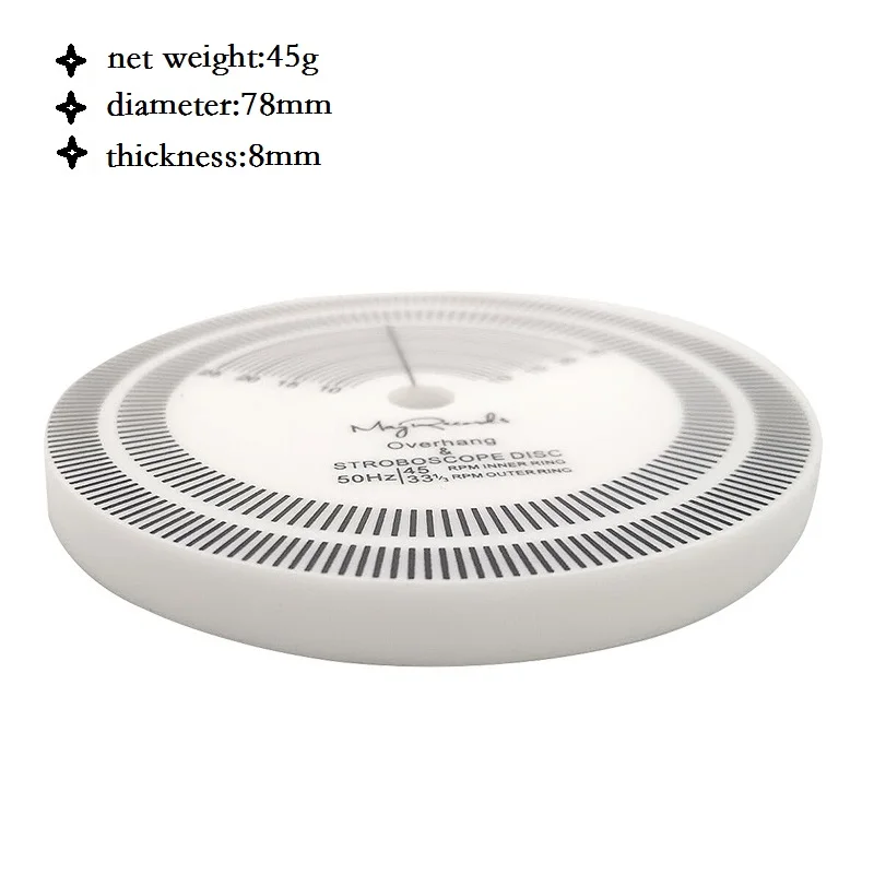 Зажим 3 в 1 для измерения скорости/вывешивания/записи проигрывателя виниловых