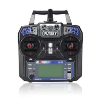 newest flysky fs i6 fs i6 2 4g 6ch rc transmitter controller fs ia6 receiver for rc helicopter plane quadcopter glider