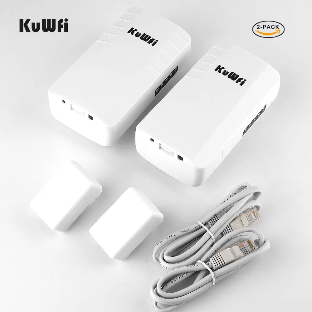 

KuWFi 300Mbps Outdoor Wifi Repeater/Bridge 2.4G Wireless AP Router P2P 1KM Long Range Wifi Coverage for IP Camera With 24V POE