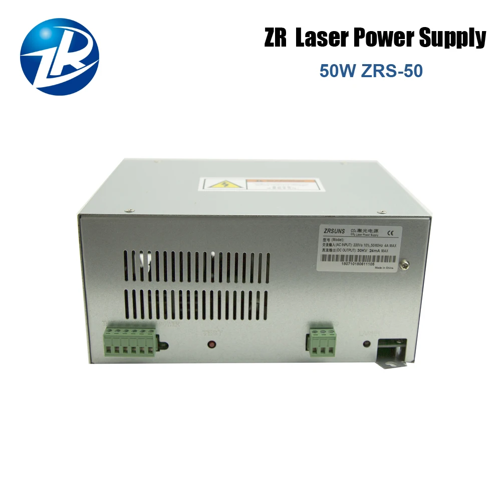 Zurong 40 Вт-50 Вт CO2 лазерный Питание для лазерная трубка MYJG ZRS-50W | Инструменты