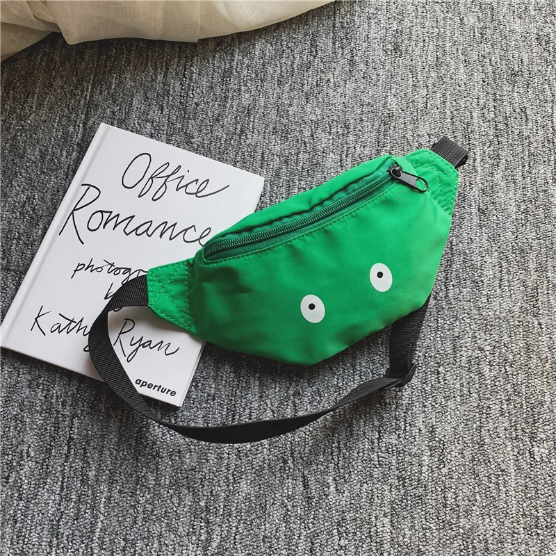 green Monsisy/Детская поясная сумка для детей; поясная сумка для мальчиков и девочек; поясная сумка для телефона; Поясная Сумка Для монет; кошелек; нагрудная Сумка для малышей; Рождественский подарок - Цвет: green