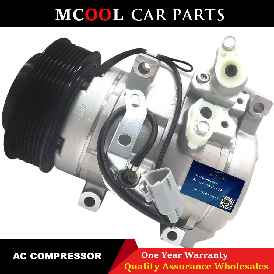 A/C AC компрессор кондиционера охлаждающий насос для Toyota Tundra 4,6 5,7 1URFE 3URFE 883200C130 883100C090 4711016 88320-0C160
