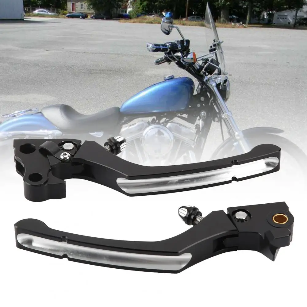 

2Pcs Regulator Levers Sturdy Easy Installation Aluminum Motorcycle Handbrake Clutch Levers for XL Sportster 2004-2013