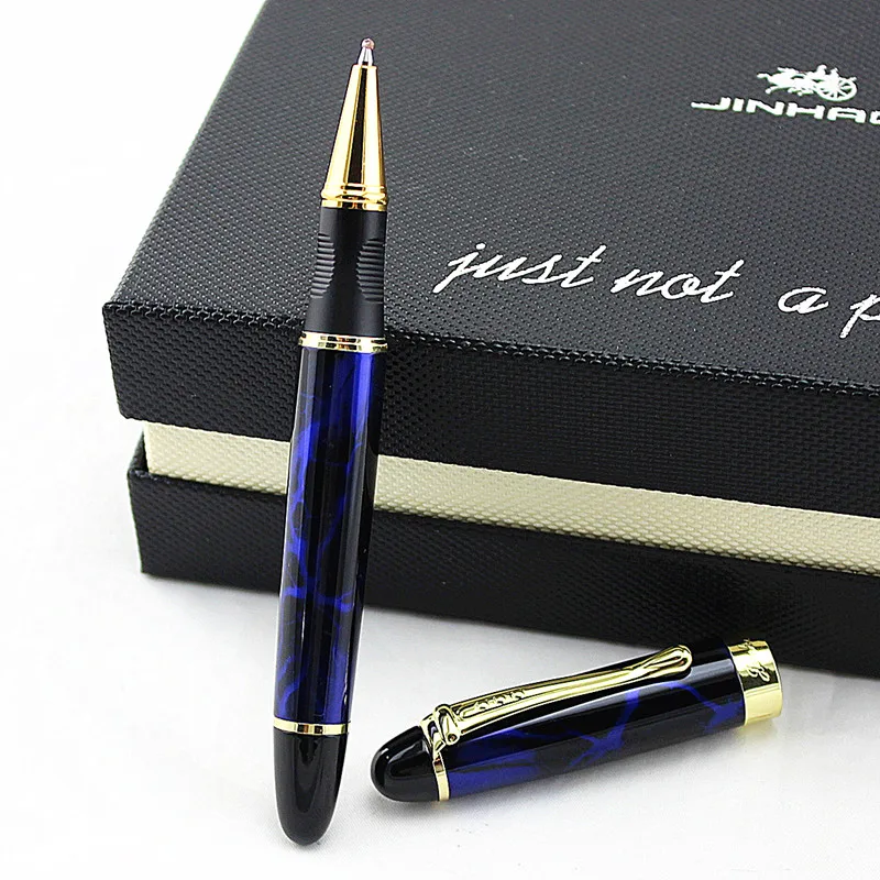 JINHAO X450 Красивая деловая Красная Средняя шариковая ручка, новая офисная деловая школьная Ручка для письма