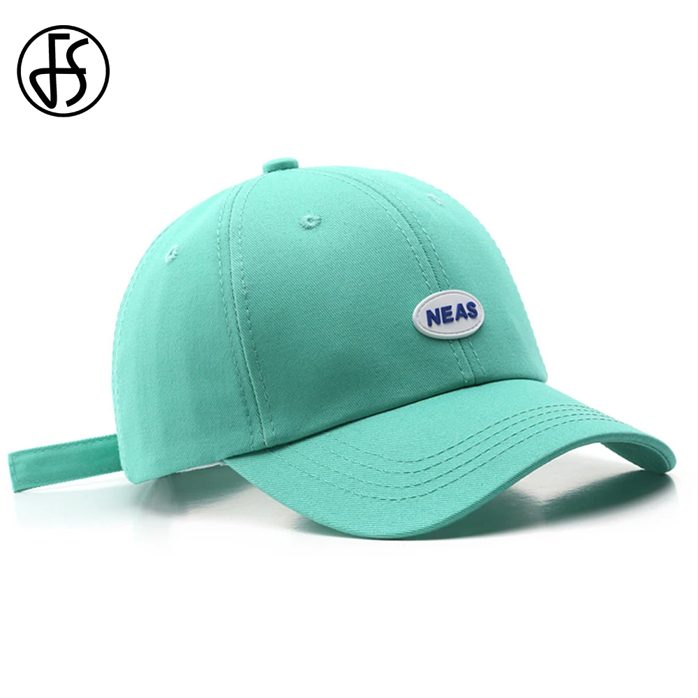 

Бейсболка унисекс FS, хлопковая, ярких цветов, в стиле хип-хоп, с надписью, летняя, 2021