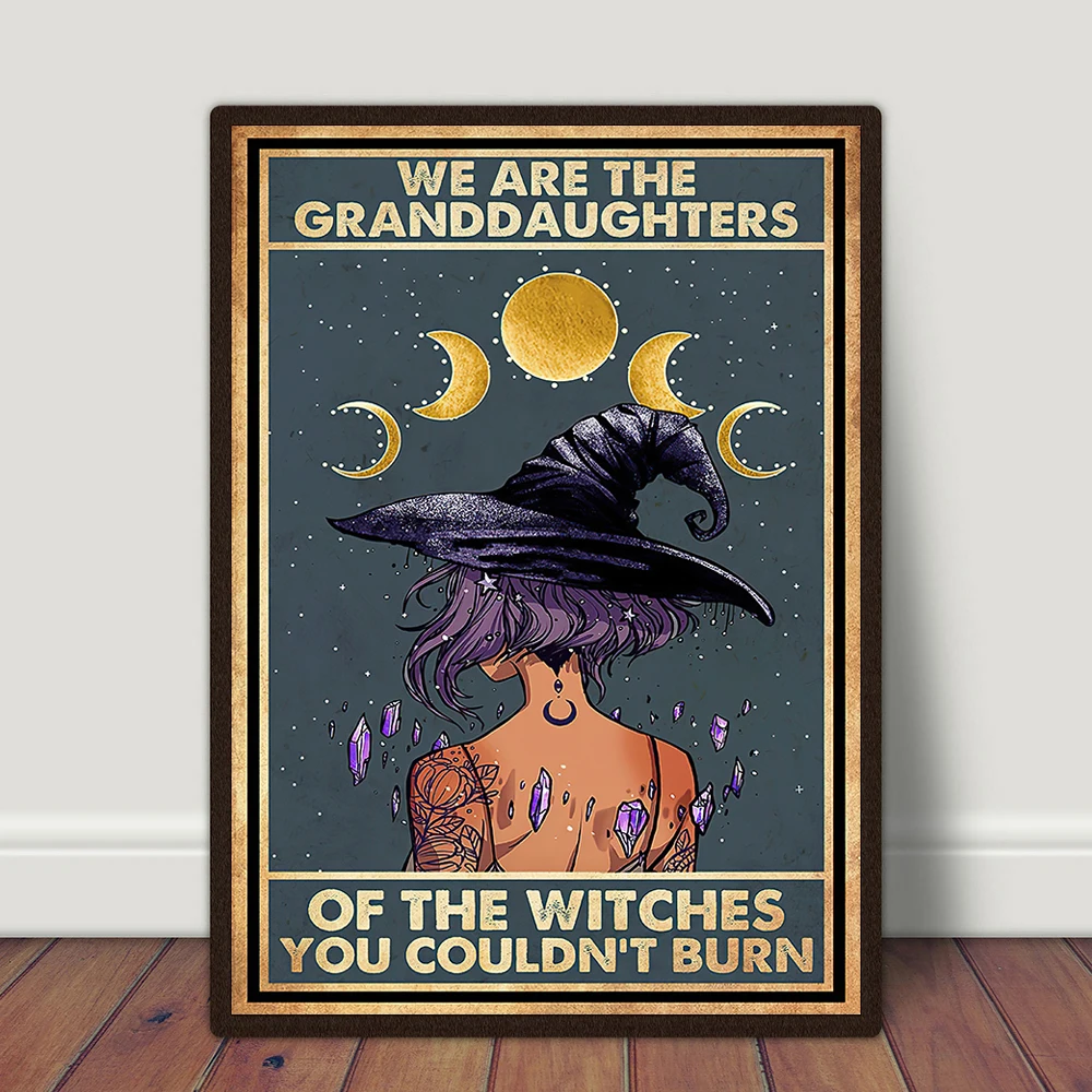 

The Granddaughters of The Witches Poster Magic Girl Canvas Painting Poster Print Wall Art Picture Modern Living Room Home Decor
