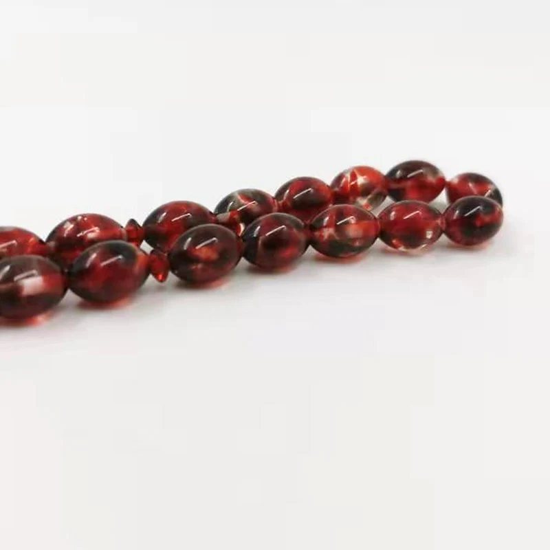 Специальный красный резиновый мужской браслет Tasbih 33 prayerbeads Исламский подарок для