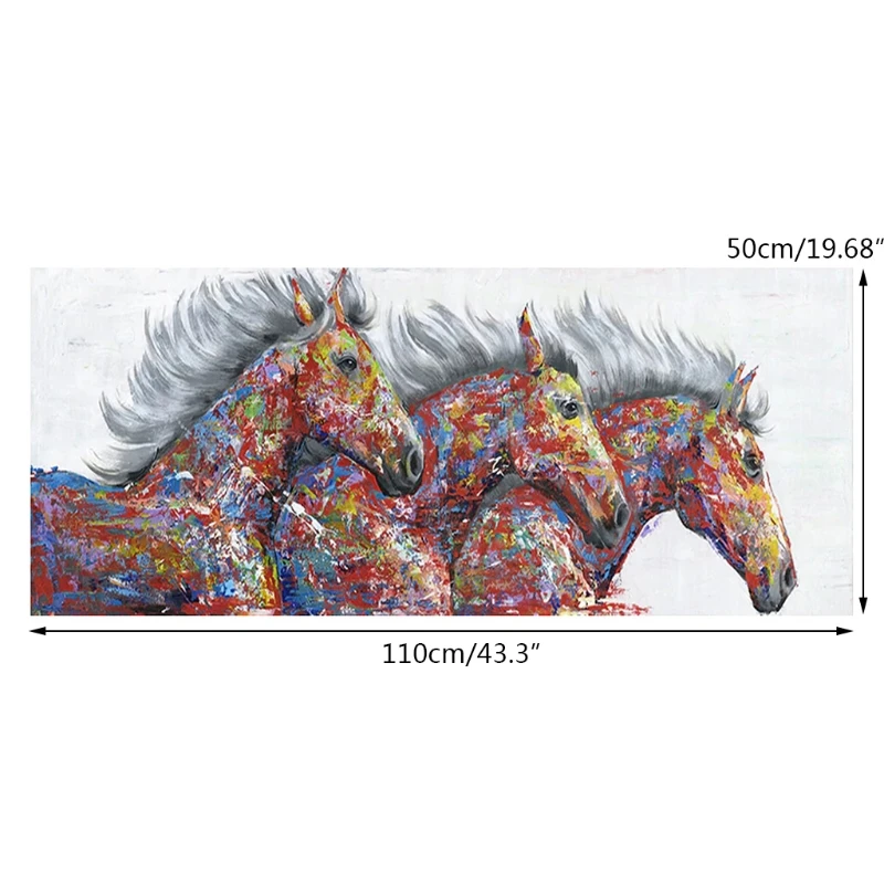 

Running Horse 5D Full Drill Diamond Painting Embroidery Cross Stitch Kits DIY Rhinestone Crystal Home Decor