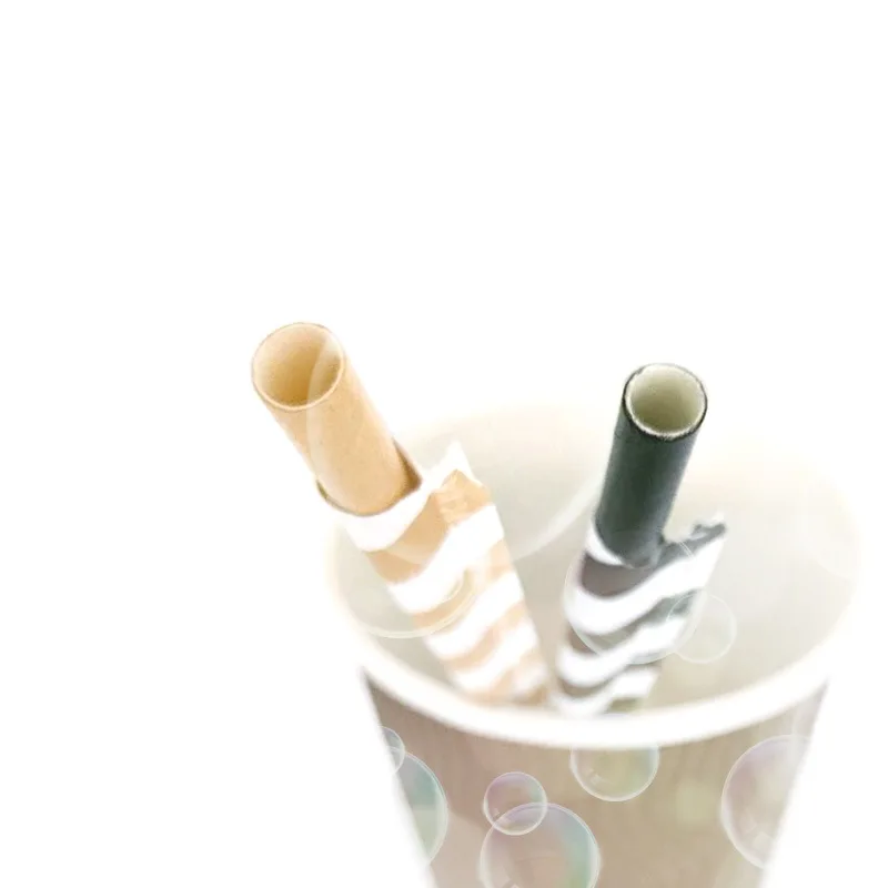 Однотонные 100 палочек одинарная зеркальная структура переработанная бумажная