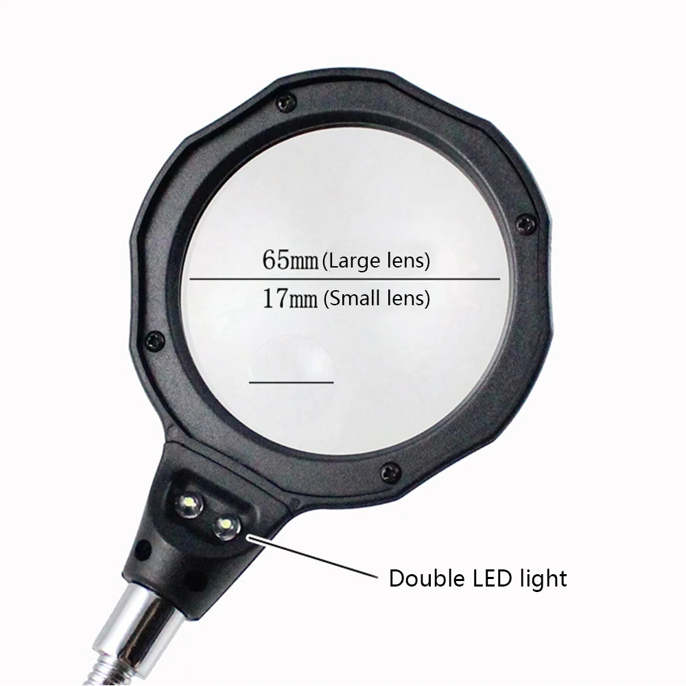 Паяльная подставка сварочный инструмент с увеличительным зажим для стеклянных