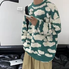 Новинка 2021, осенне-зимний свитер, мужской повседневный свободный мужской свитер, вязаные пуловеры в стиле хип-хоп для мужчин