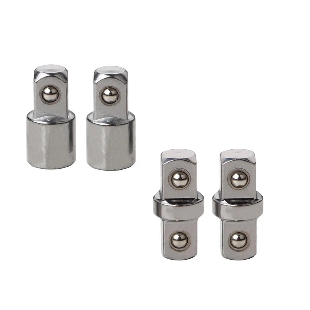 

4pcs Universal 1/4\\\\\\\\\\\\\\\" 3/8\\\\\\\\\\\\\\\" Extension Wrench Adapters For Wrench Sleeve Adapter