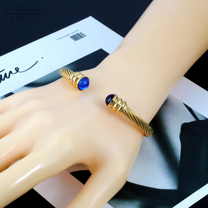 Новый бренд FYSARA многофункциональный Плетеный проволочный браслет винтажные