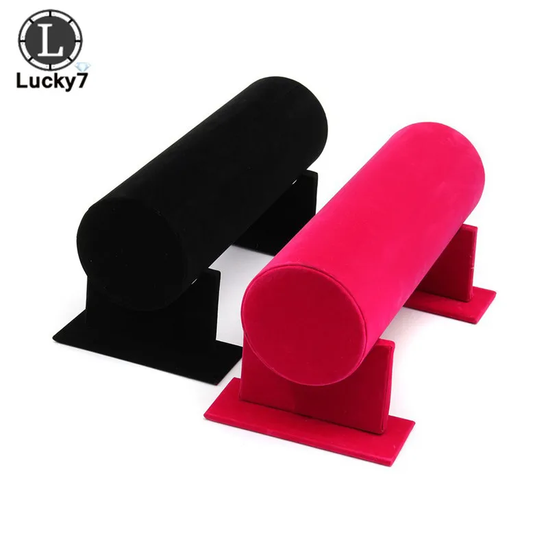 T образная Вельветовая Подставка для ювелирных изделий подставка браслета