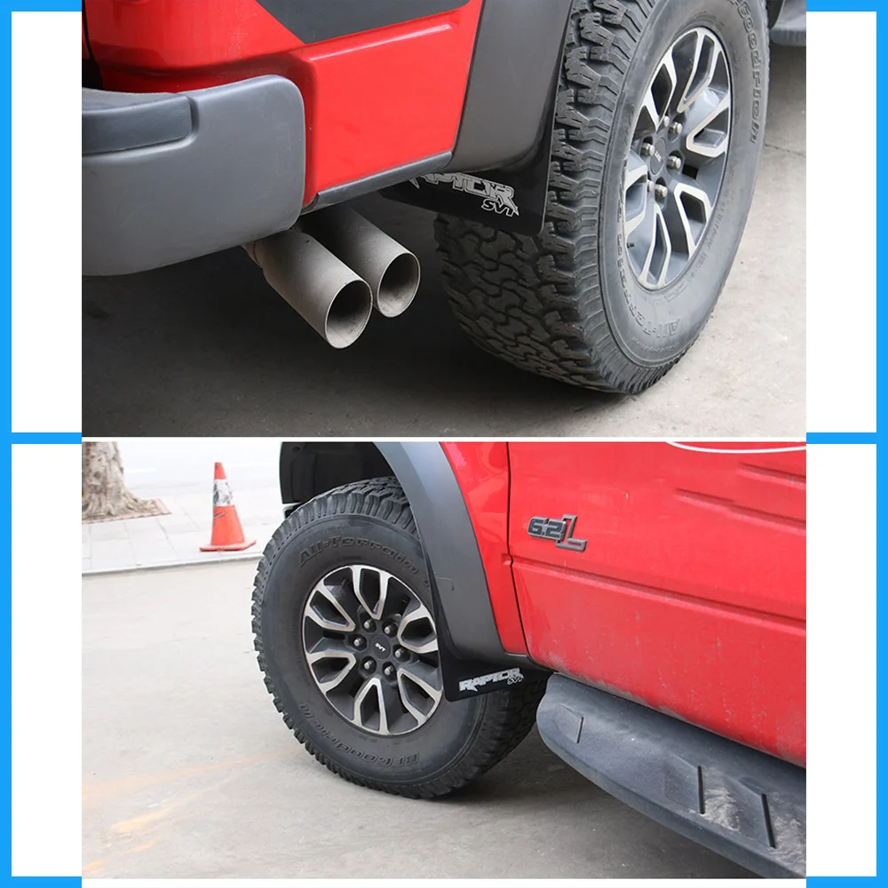 Брызговики для Ford Raptor F150(2011-) ord Pickup Raptor F150 Брызговики автомобильные крылья аксессуары 4 шт