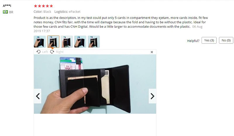 RFID Blocking Credit Card Holder Genuine Leather Men ID Card holder Mini Wallet Vintage Metal Automatic Anti-theft Card Wallet