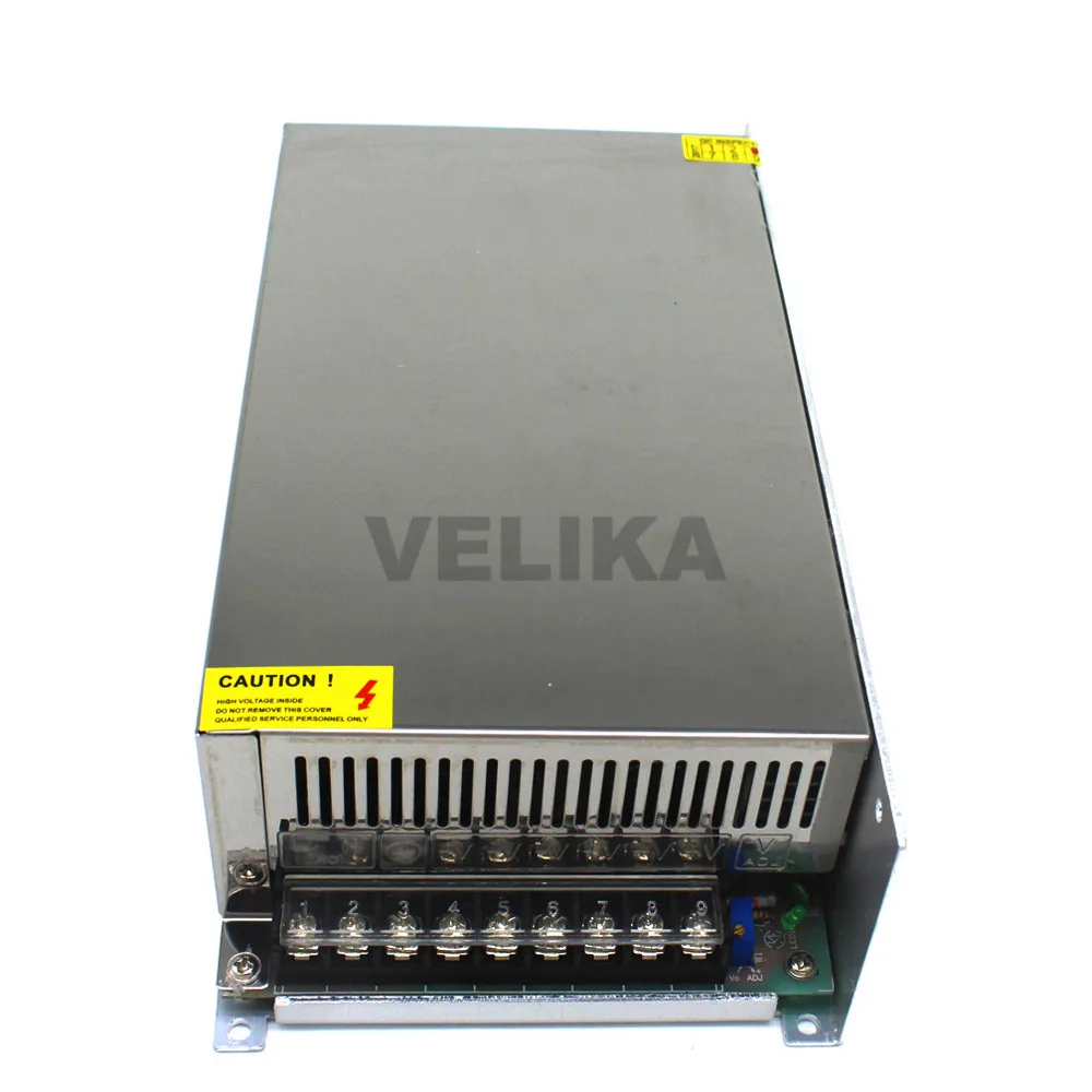 Источник питания с переключением DC80V 15A 1200W, трансформатор с драйвером переключения 220V 110V AC SMPS для промышленного оборудования, станков CNC включен.