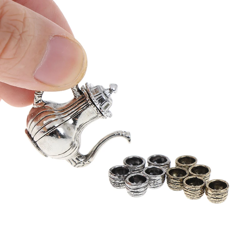 5 шт. металлический чайный набор чашка | Игрушки и хобби