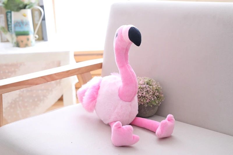 45 см милая плюшевая игрушка в виде фламинго мягкая украшение для дома подарок