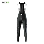 Мужские летние дышащие велосипедные брюки WOSAWE, велосипедные брюки на молнии для горного велосипеда, профессиональные велосипедные колготки с гелевыми вставками, длинные брюки для горного велосипеда