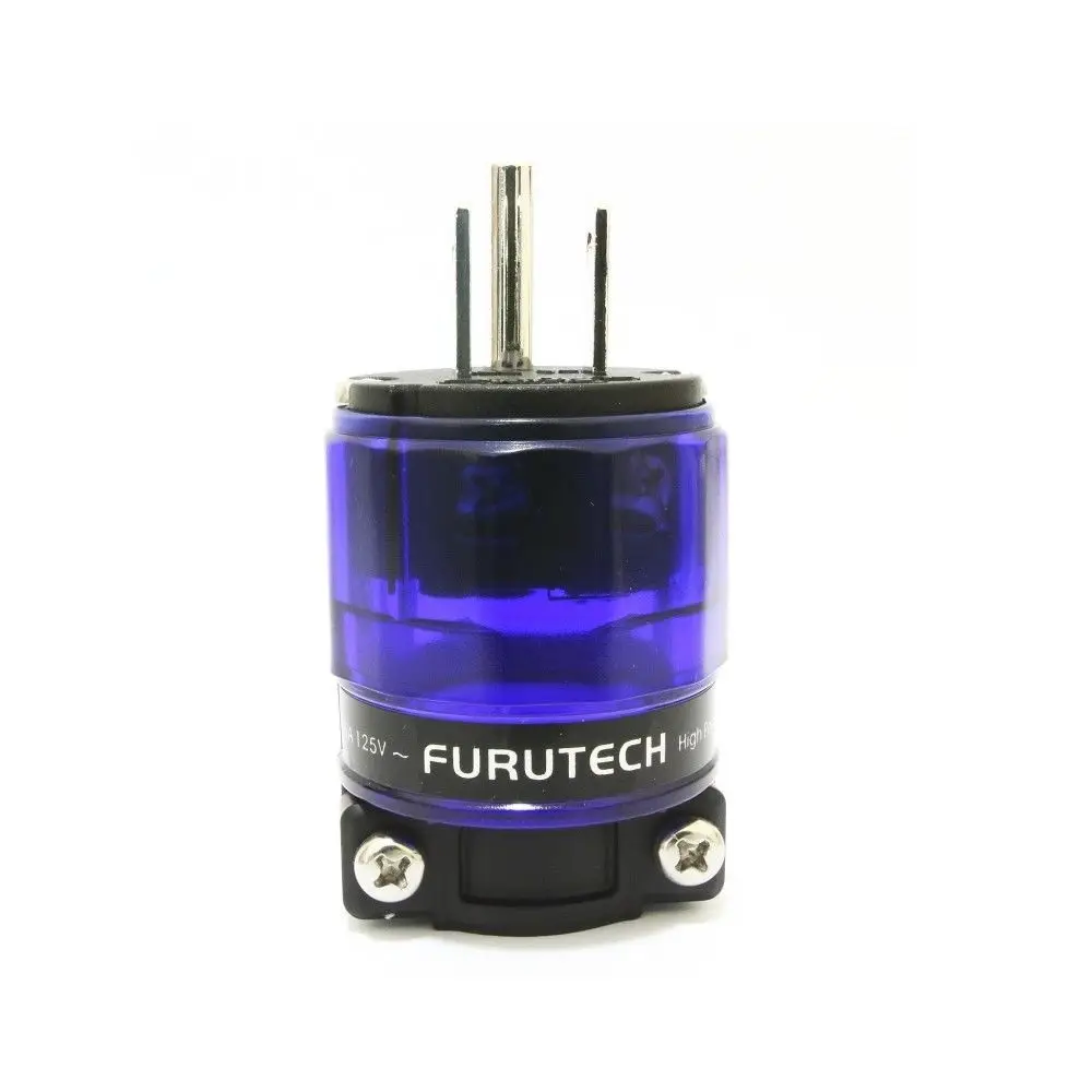 HIFI FURUTECH Power plug Rhodium MATIHUR hi end FI-11M-N1 + FI-11-N1 (R) AC US IEC 15A/125V/ | Электроника