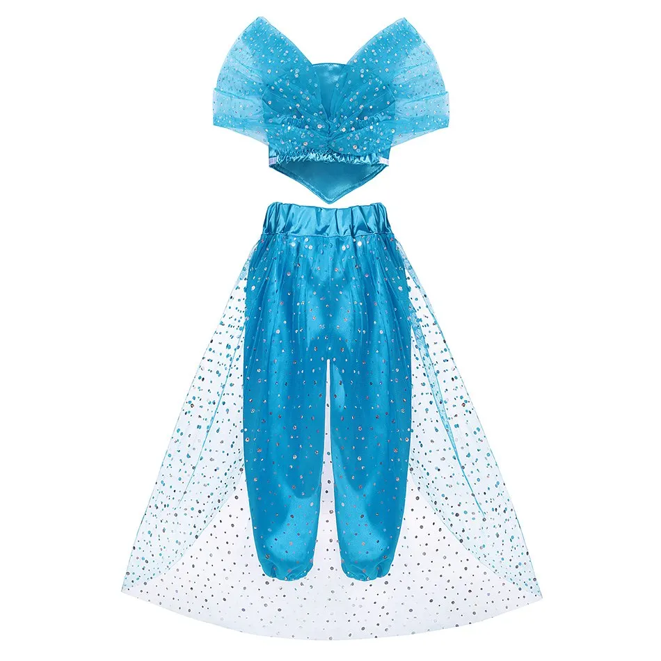 2 шт./комплект детский топ с блестками и брюки | Детская одежда обувь