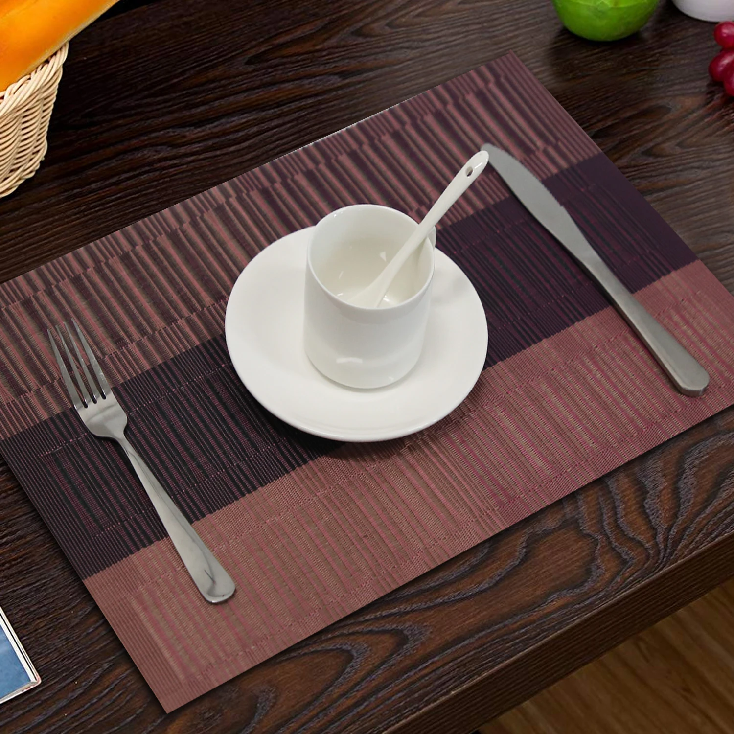 YokiSTG ПВХ каботажное судно декоративная виниловая салфетка столовая льняная на