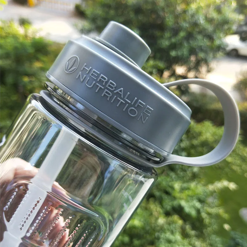 1Л 2л негабаритная бутылка для воды 1000 мл/2000 мл модный портативный Herbalife питание изготовленный на заказ шейкер Спортивная бутылка