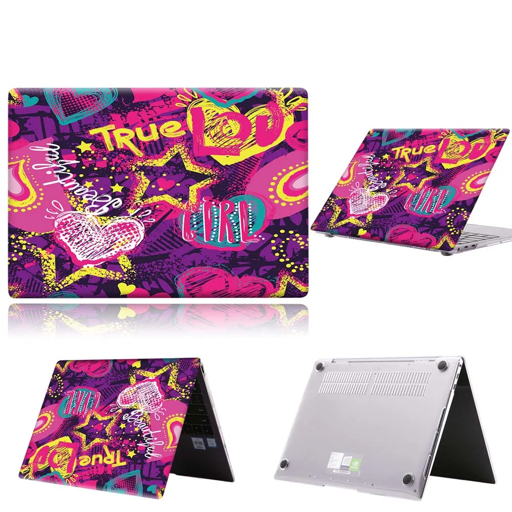 

Art PC New Touch Bar ID Laptop Case For Huawei MateBook 13/13 AMD Ryzen/14/D14/D 15/X 2020/X Pro/Pro 16.1/Honor MagicBook 14/15
