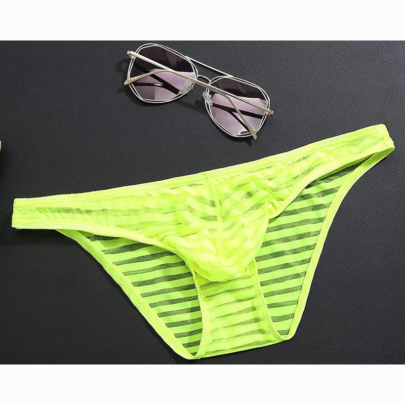 Для мужчин нижнее белье трусы с низкой посадкой дуга Чехол стринги Трусы бикини