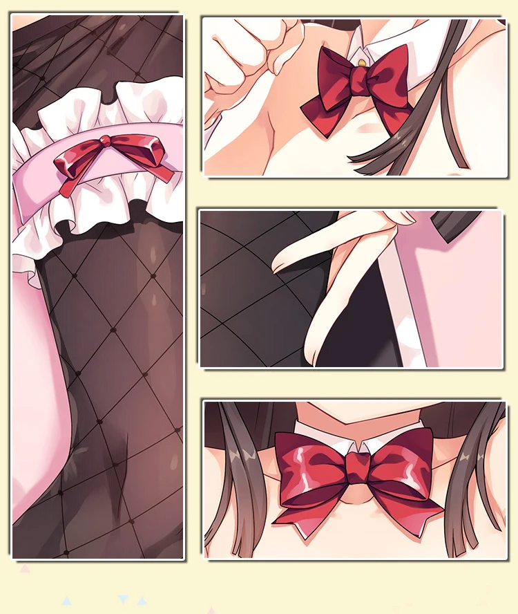 Anime Maitetsu 86 Cosplay Sexy Rabbit Girl Dakimakura Hugging Body Pillow Case Otaku Pillowcase Cushion Cover Gifts | Тематическая