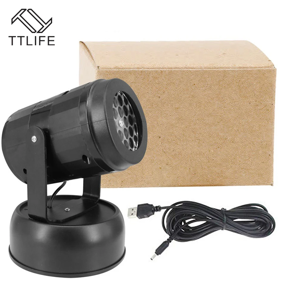 

Christmas Laser Projector Animation Effect IP65 Indoor/Outdoor Halloween Projector 12 Patterns Snowflake/Snowman Laser Light