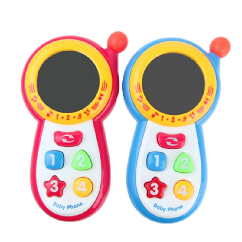 Подарок для детей Детский мультяшный телефон/мобильный телефон игрушка обучения