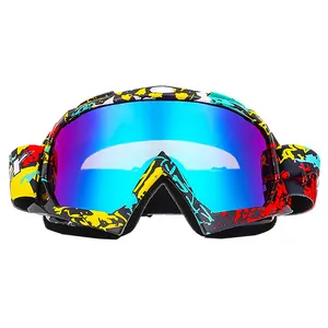 Winter Windproof Skiing Glasses Outdoor Winter Sports Snow Goggles Dustproof Moto Cycling Sunglasses