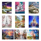 DIY Алмазная мозаика, алмазная вышивка Маяк железная башня, алмазная вышивка крестиком, картина из круглых стразов по доступной цене