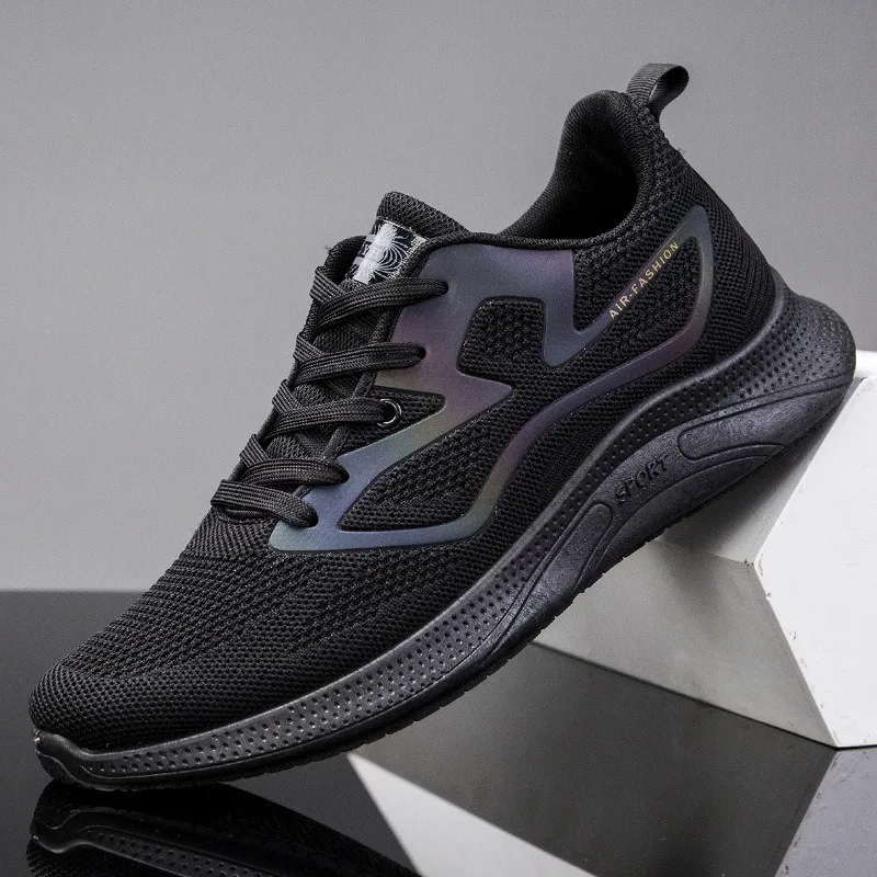 

New spring Mesh Breathable Casual Men's Shoes Comfortable Light Trend Sports Shoes New Gym Training Shock Sneakers