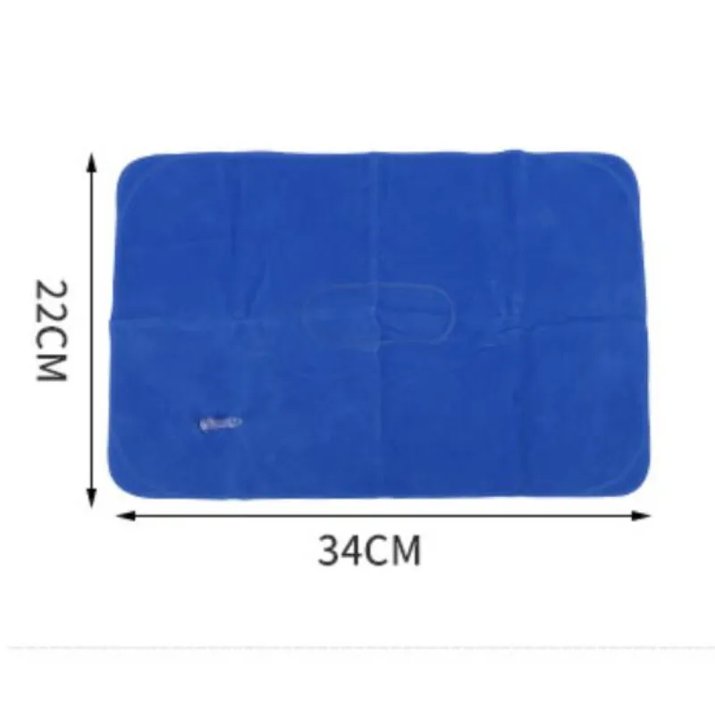 Outdoor Tools Portable Foldable Camping Mat Pillow Double Sided Inflatable Mini Pad Accessories Travel Hiking Gear | Спорт и