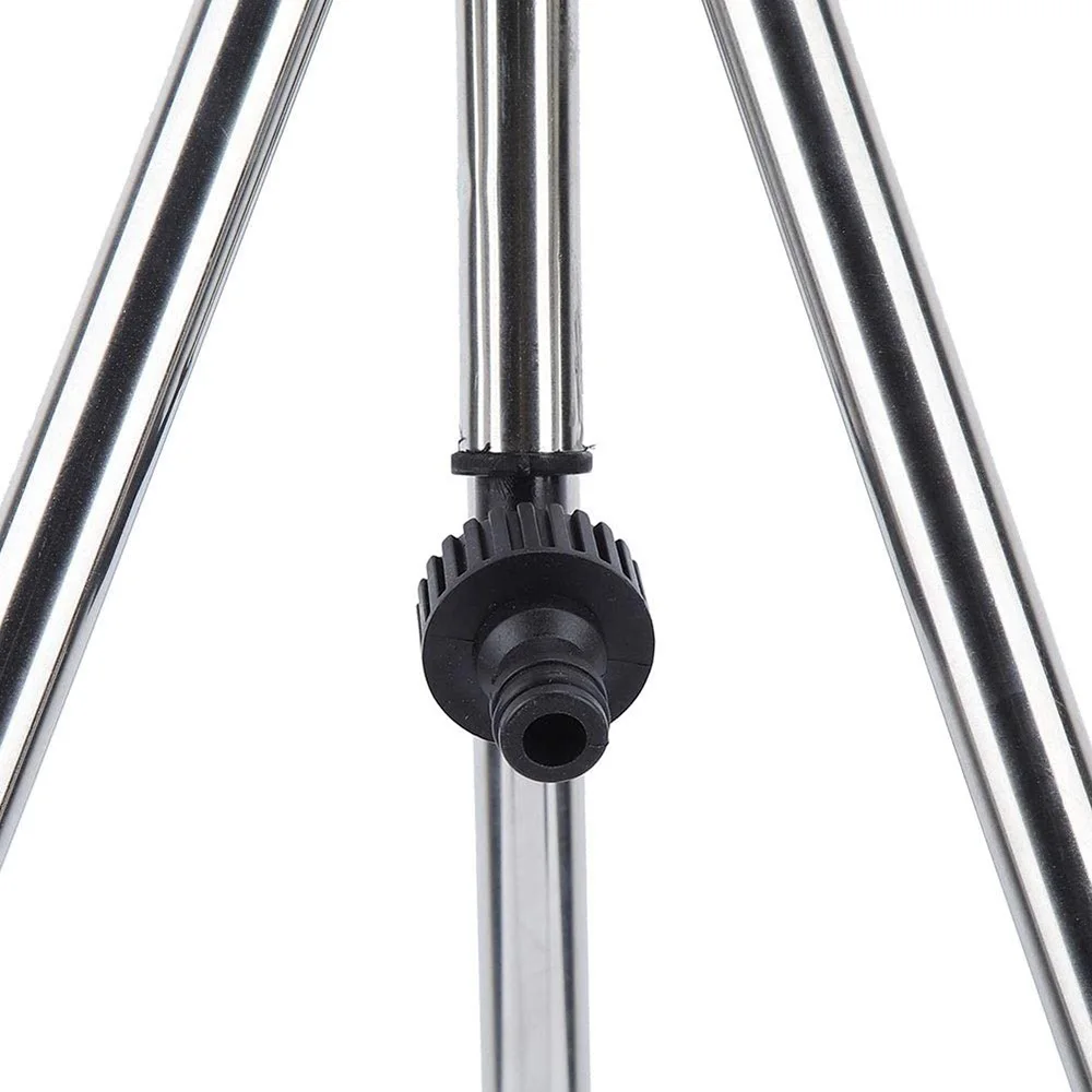 

Garden Watering System Stainless Steel Tripod Impact Sprinkler Garden Kit for Farmland Plant Flower Irrigation System 360 degree