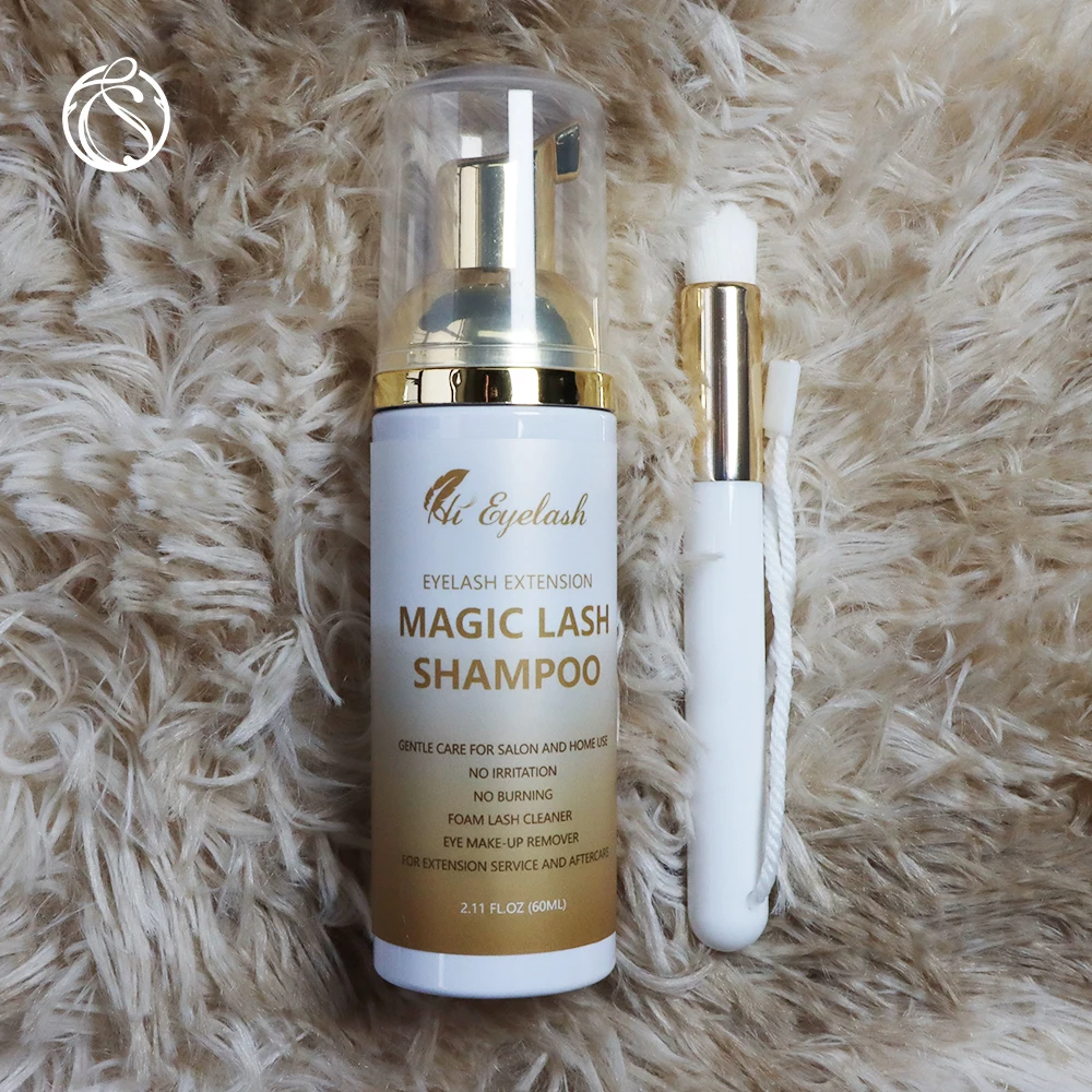 60 мл розовый ресниц шампунь профессиональный клей для наращивания Очищающая