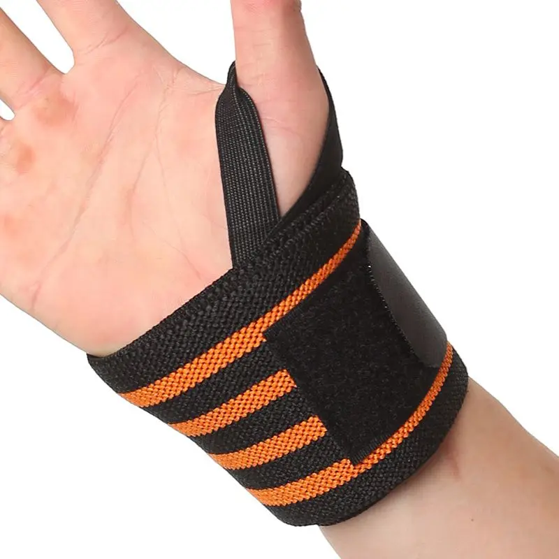 

1 Weightlifting Wrist Wrist Support Gym Weightlifting Training Weightlifting Barbell Barbell Strap Handguard-Red