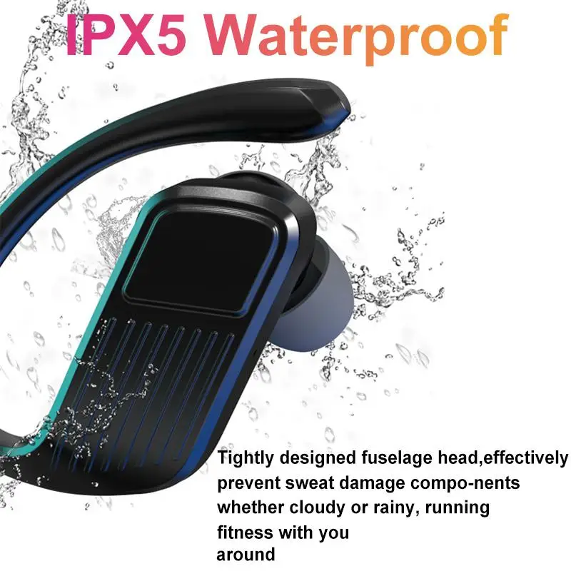 Yiwa T11 TWS Bluetooth 5 0 наушники стерео беспроводные мини спортивные водонепроницаемые с