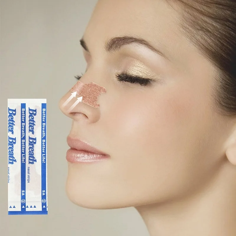 100 шт./лот носовые полоски против храпа помощь в сне улучшенное дыхание