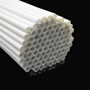 Труба из АБС-пластика, 2 мм, длина 50 мм, 100 шт.лот