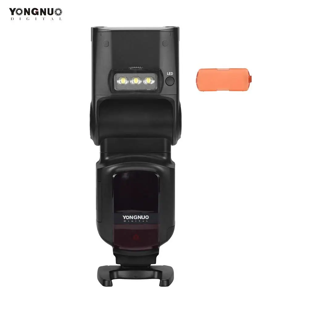 Беспроводная вспышка YONGNUO YN968N II Speedlite ttl 1/8000s HSS светодиодный светильник 5600K для цифровых зеркальных фотокамер Nikon YN622N YN560