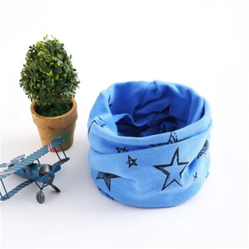 Хлопковые шарфы для мальчиков и девочек детский шарфик с мультяшной совой