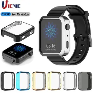 Прозрачный ТПУ защитный чехол рамка для Xia mi Смарт часы gps браслет защитные кейсы-оболочки для Xiaomi mi наручные часы