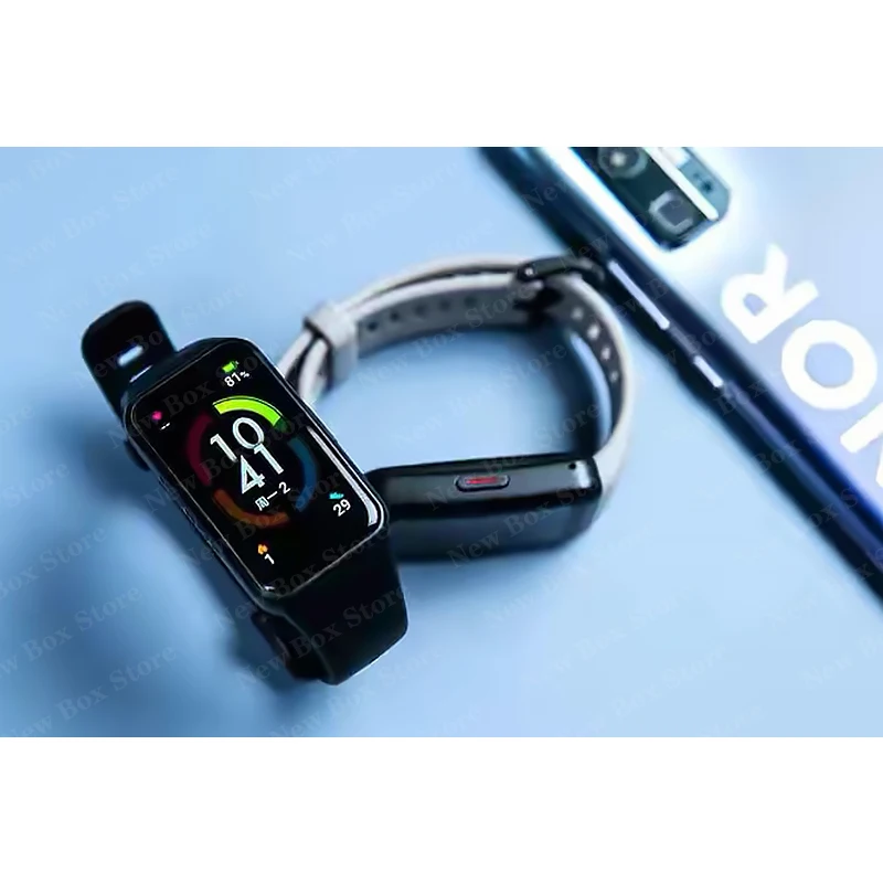 Смарт-браслет Honor Band 6 NFC/без многоязычного полного экрана 1 47 &quotAMOLED сенсорный