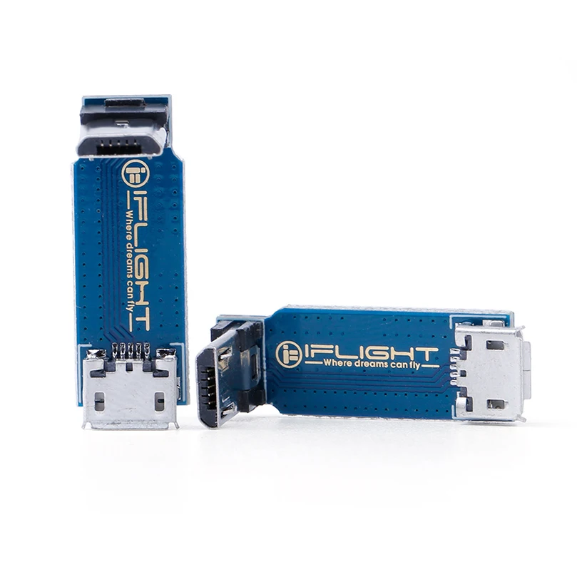 27X9X12mm IFlight L Тип пластина переходник Micro USB мужчина к женскому удлинитель доска для