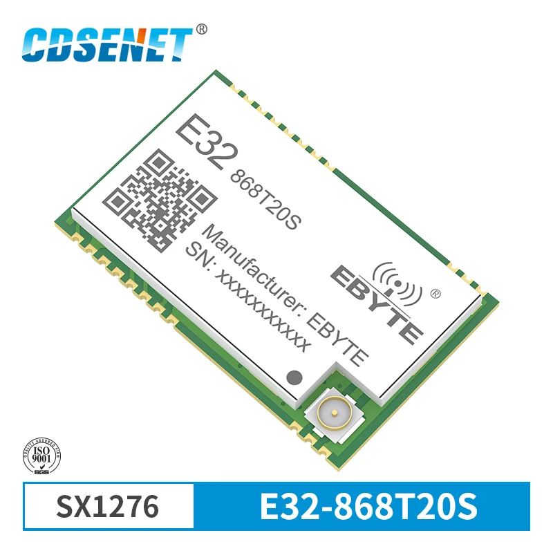 Беспроводной трансивер SX1276 868 МГц 100 мВт SMD - изображение